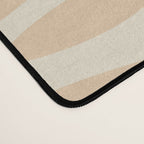Neutral Mid Century Modern Fish Minimalist Light Scandi Coastal Pattern Desk Mat Gallery Image 4