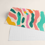 Colorful abstract tie dye stripe art pattern Wrapping Paper Gallery Image 2