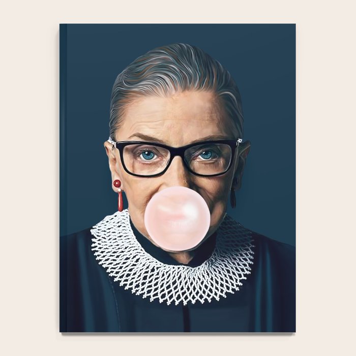 Ruth Bader Ginsburg No. 3 Notebook Gallery Image 4