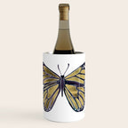 Gold Butterfly Wine Chiller Gallery Image 1