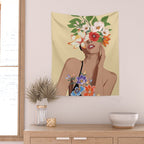 Bloom 1 Wall Tapestry Gallery Image 2