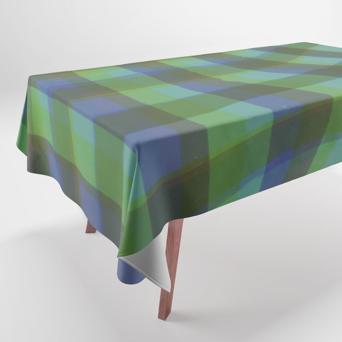 Green squared Tablecloth Gallery Image 1
