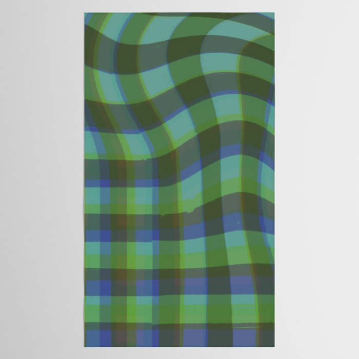 Green squared Tablecloth Gallery Image 2