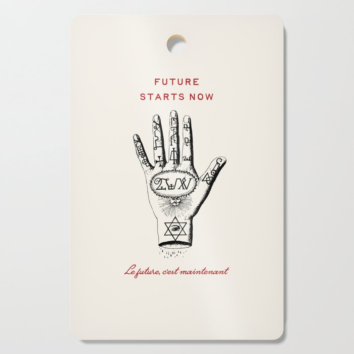 Future Starts Now Cutting Board Gallery Image 1