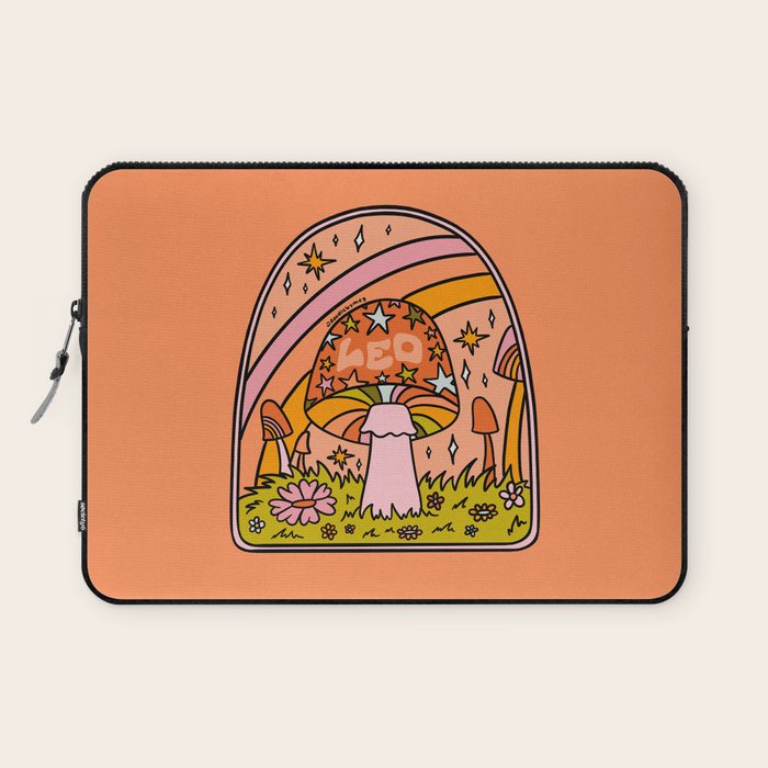 Leo Mushroom Laptop Sleeve Gallery Image 1