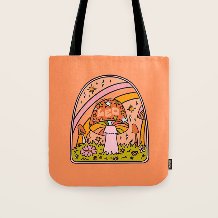 Leo Mushroom Tote Bag Gallery Image 1