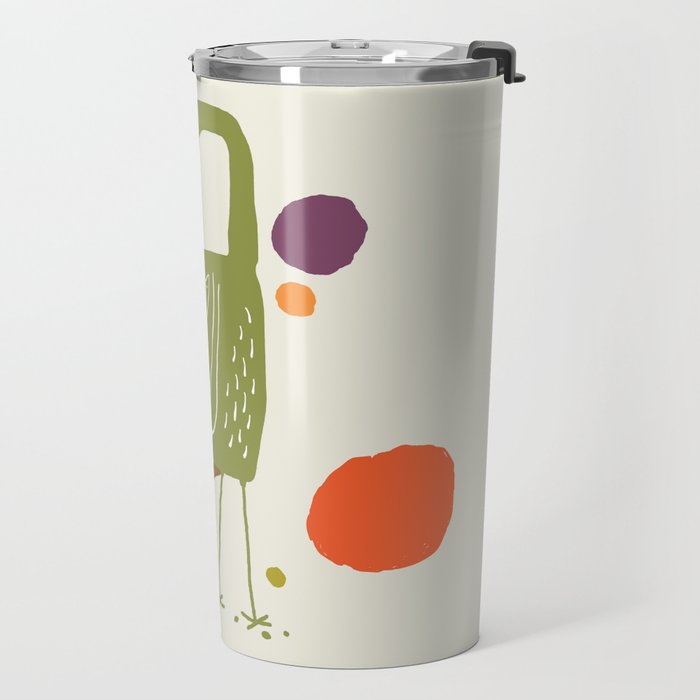 Quirky Brolga Travel Mug Gallery Image 2