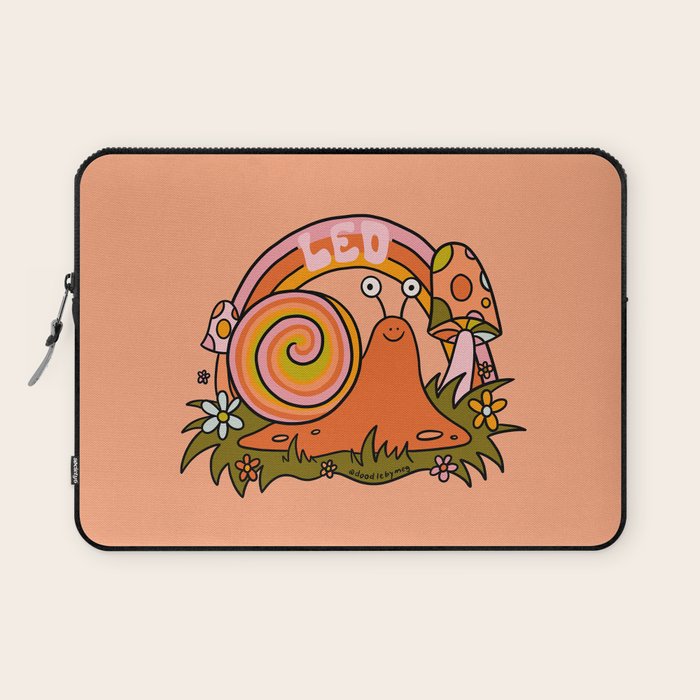 Leo Snail Laptop Sleeve Gallery Image 1