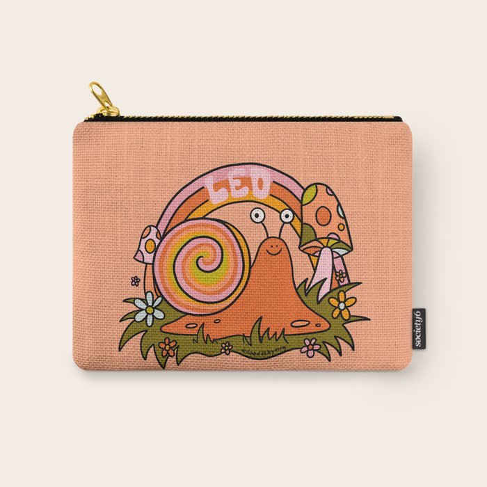 Leo Snail Carry All Pouch Gallery Image 1