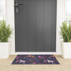 Unicorns Dancing in an Enchanted Garden Welcome Mat Gallery Image 3