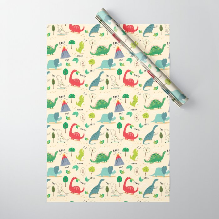 ROOOARSOME!! Wrapping Paper Gallery Image 1