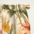 Countryside Bloom Arcane Floral Garden Window Curtain Gallery Image 2