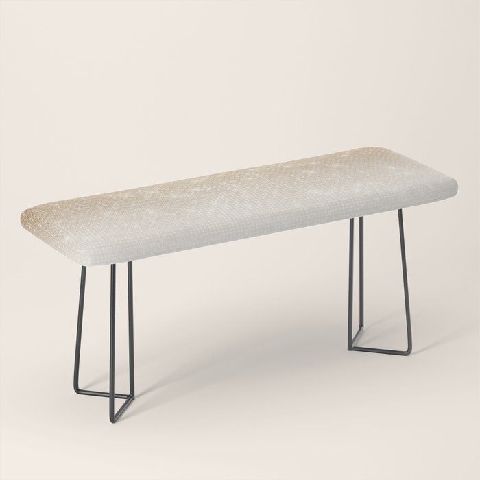 Glamorous Gold Glitter Sequin Ombre Gradient Bench Gallery Image 1