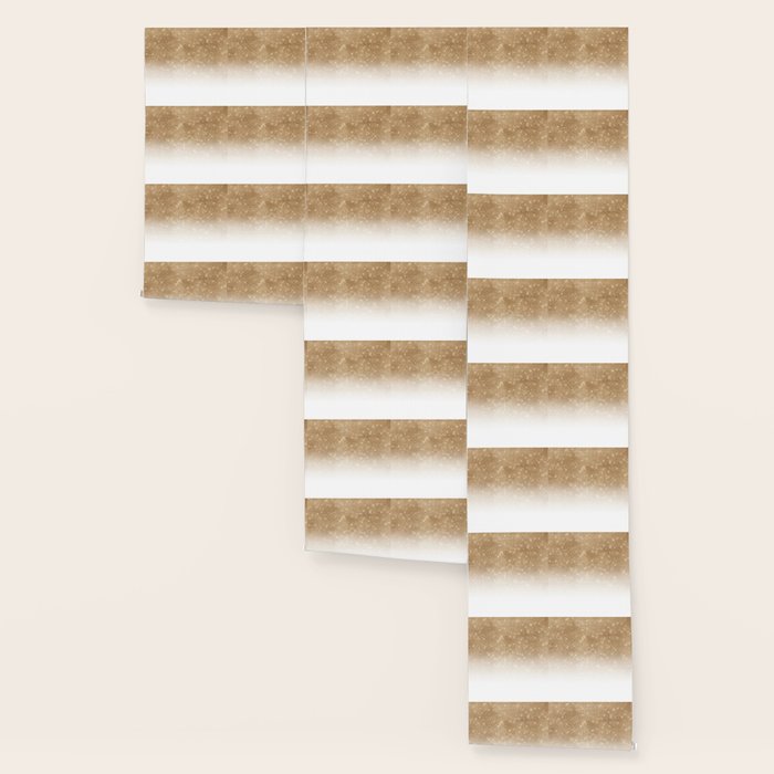 Glamorous Gold Glitter Sequin Ombre Gradient Wallpaper Gallery Image 3
