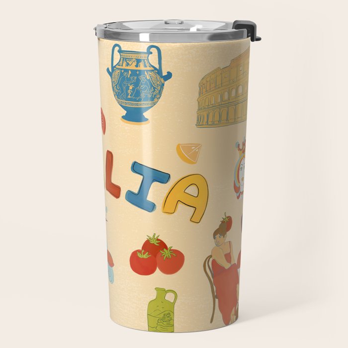 Viva Italia Travel Mug Gallery Image 2