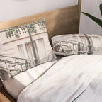 Paris City Art III Pillow Sham Gallery Image 2