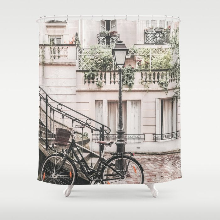 Paris City Art III Shower Curtain Gallery Image 1