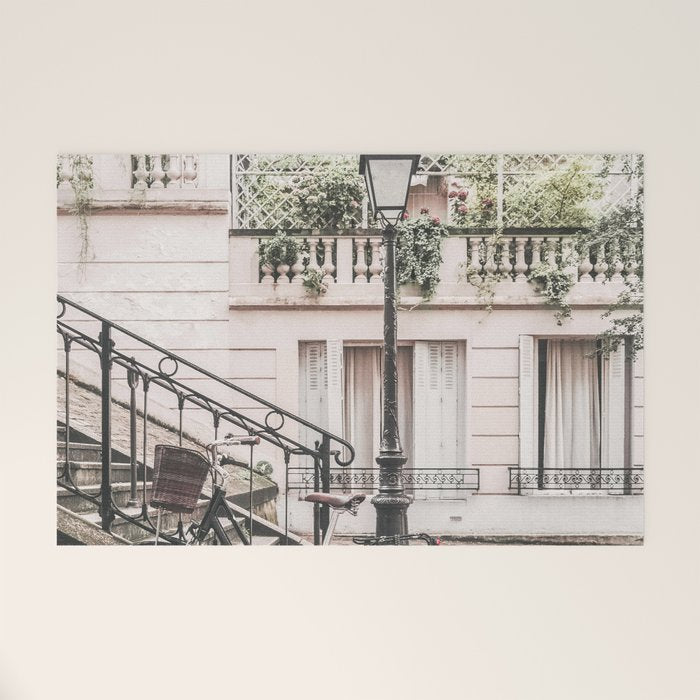 Paris City Art III Welcome Mat