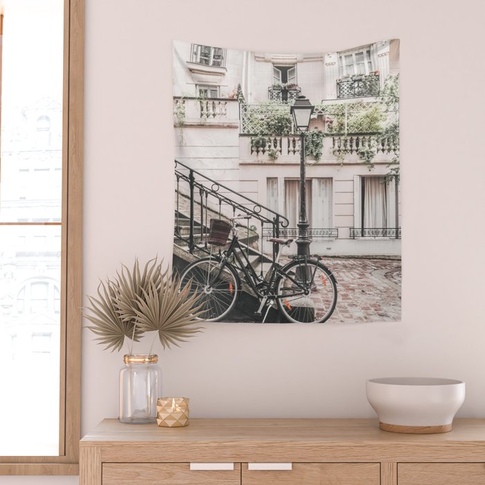 Paris City Art III Wall Tapestry Gallery Image 2