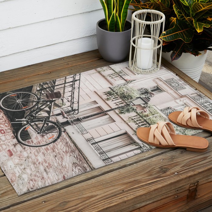 Paris City Art III Outdoor Rug Gallery Image 2