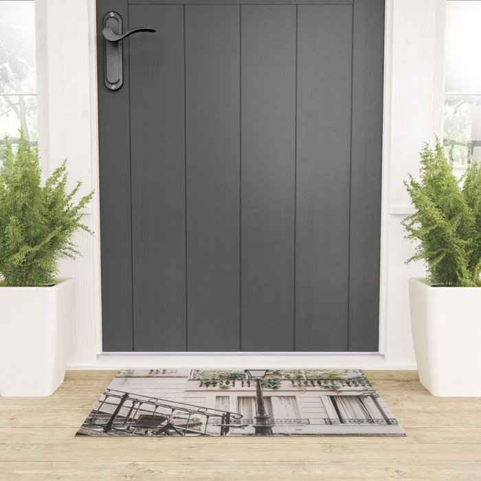 Paris City Art III Welcome Mat Gallery Image 3