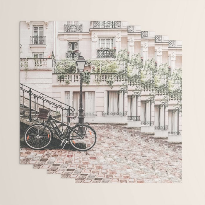Paris City Art III Wrapping Paper Gallery Image 3