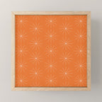 Minimalist Starburst Pattern X Mini Art Print Gallery Image 1