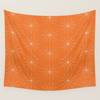 Minimalist Starburst Pattern X Wall Tapestry Gallery Image 4