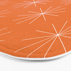 Minimalist Starburst Pattern X Bath Mat Gallery Image 3
