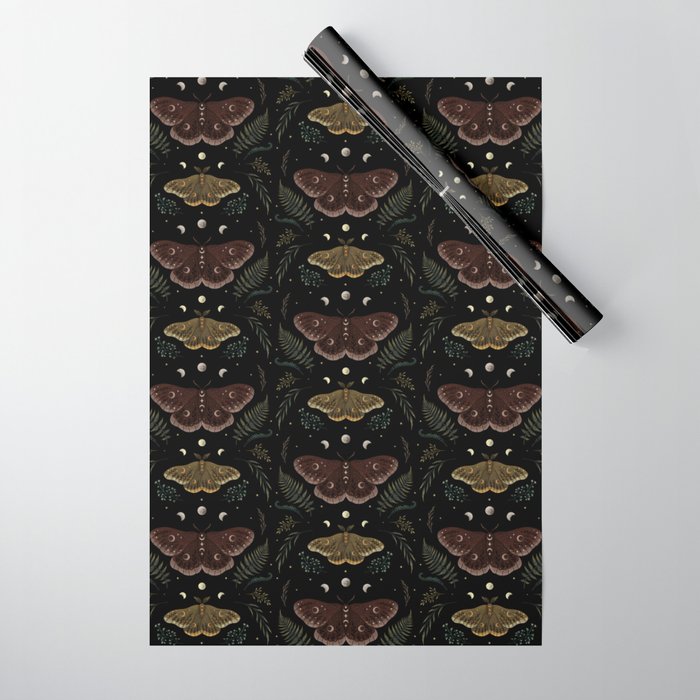 Saturnia Pavonia Wrapping Paper Gallery Image 1