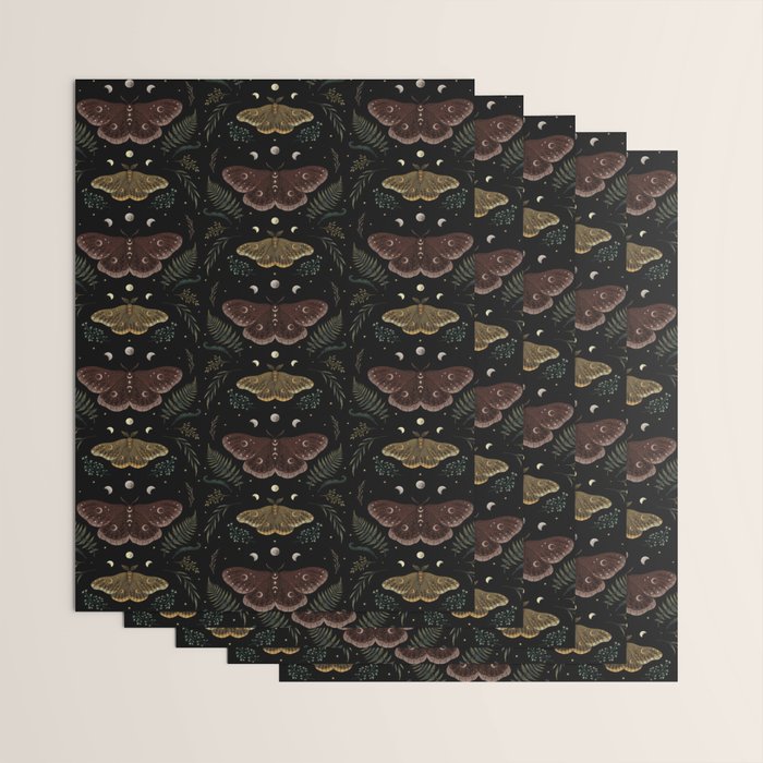 Saturnia Pavonia Wrapping Paper Gallery Image 3