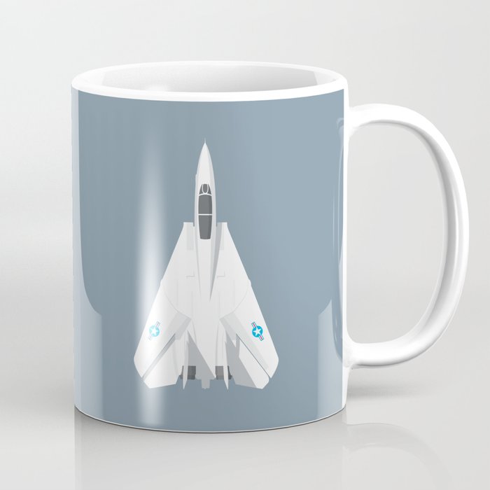 F-14 Tomcat Jet Aircraft - Slate Coffee Mug Gallery Image 1