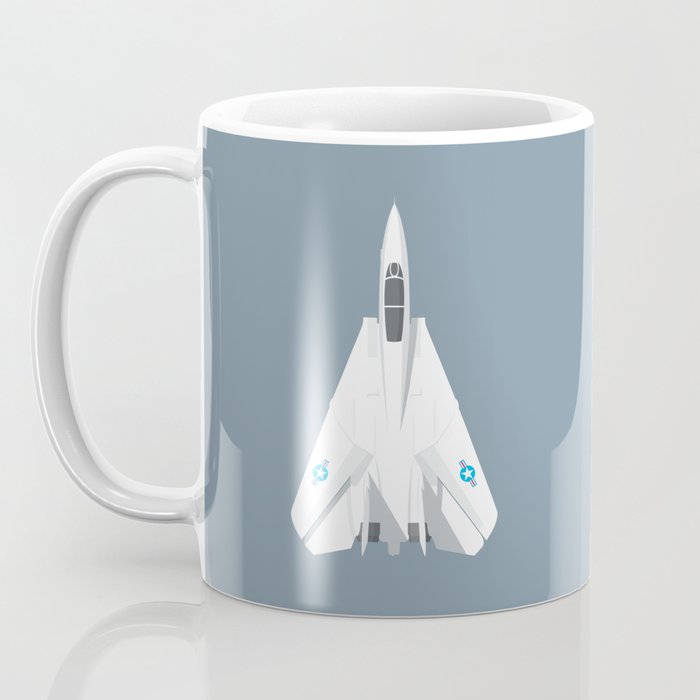 F-14 Tomcat Jet Aircraft - Slate Coffee Mug Gallery Image 3