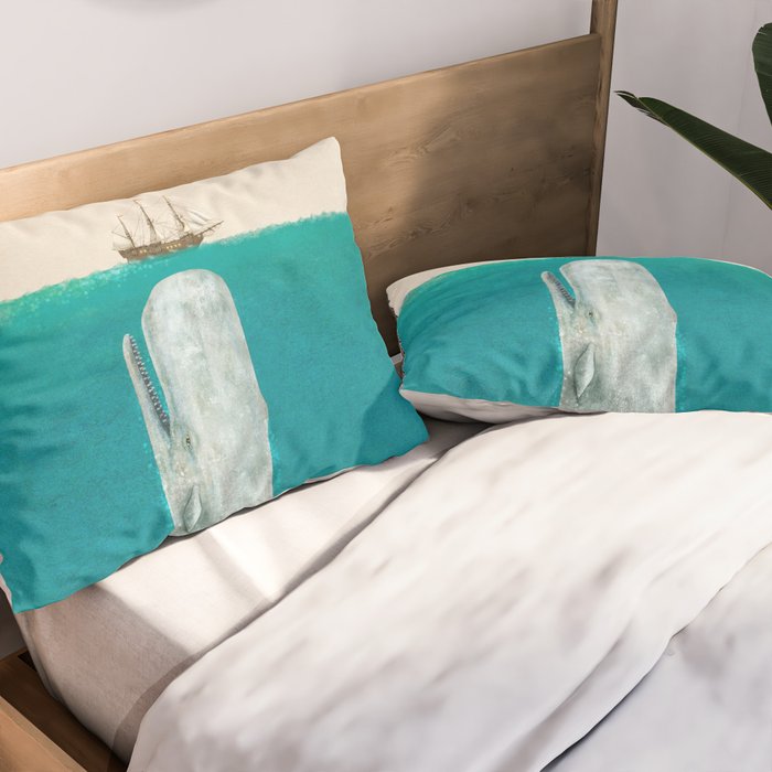 The Whale - Full Length - Option Pillow Sham Gallery Image 2