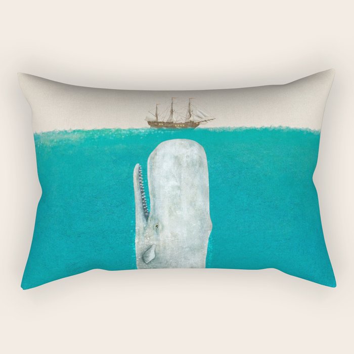 The Whale - Full Length - Option Rectangular Pillow Gallery Image 1