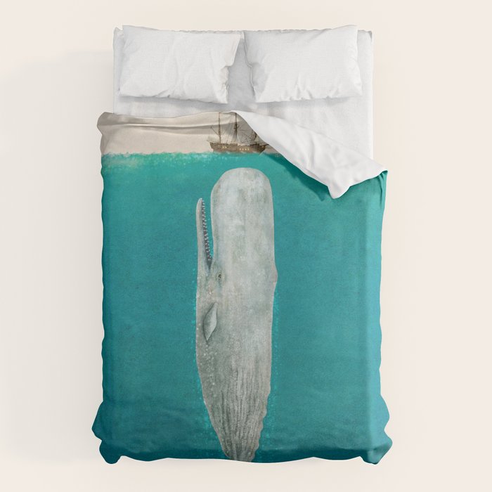 The Whale - Full Length - Option Duvet Cover Gallery Image 6