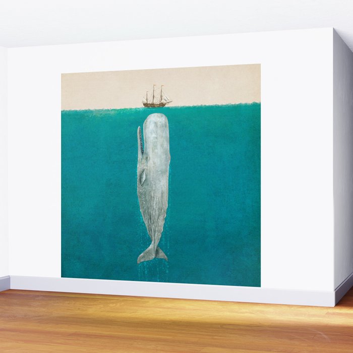 The Whale - Full Length - Option Wall Mural Gallery Image 2