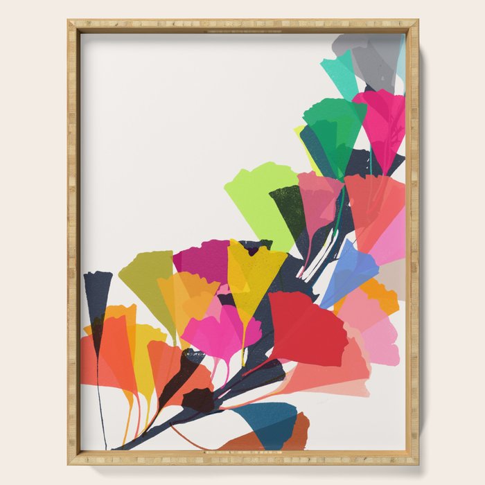 ginkgo 4 Serving Tray Gallery Image 1
