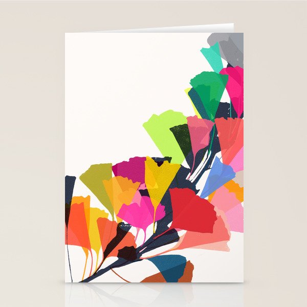 ginkgo 4 Stationery Card Gallery Image 2