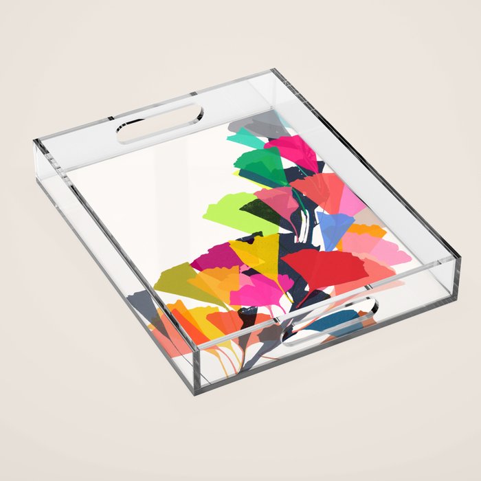 ginkgo 4 Acrylic Tray Gallery Image 1