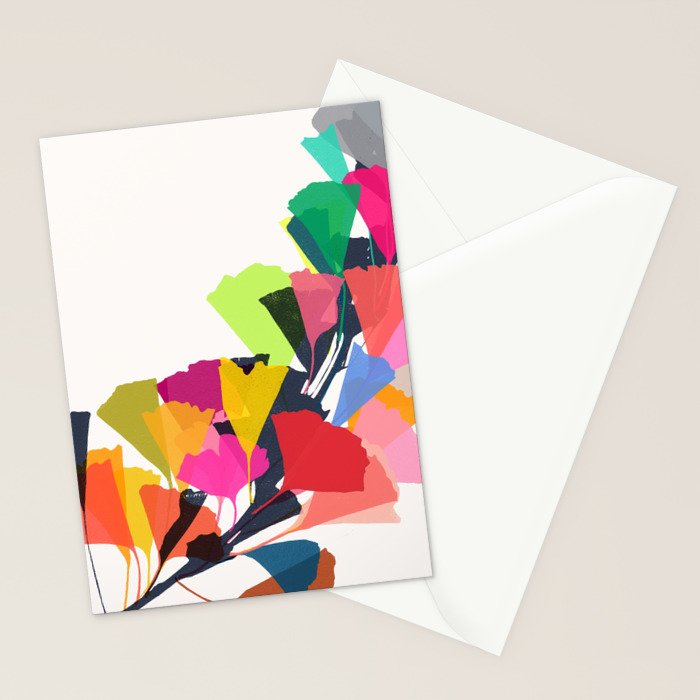 ginkgo 4 Stationery Card Gallery Image 2