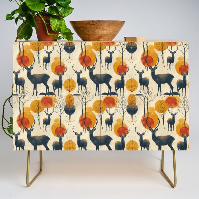Retro Wildlife Credenza Gallery Image 1