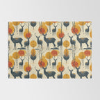 Retro Wildlife Rug Gallery Image 2