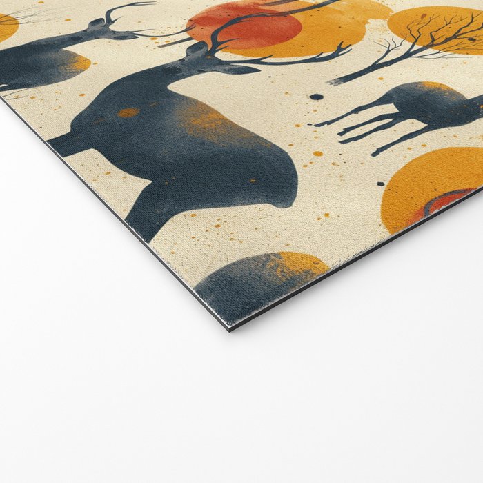 Retro Wildlife Welcome Mat Gallery Image 2