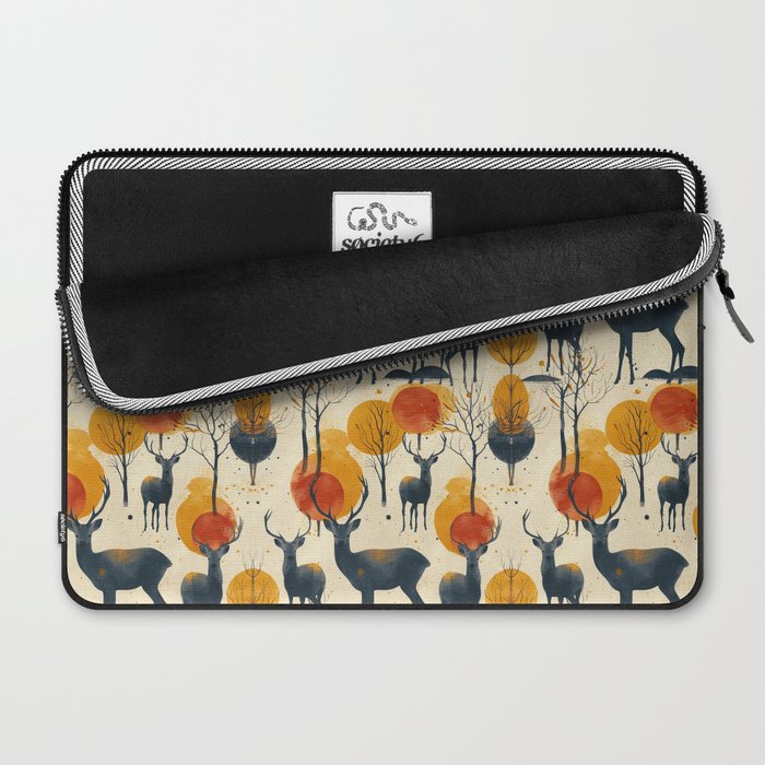 Retro Wildlife Laptop Sleeve Gallery Image 2