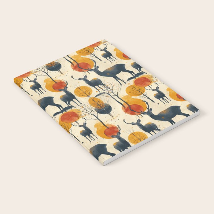 Retro Wildlife Notebook Gallery Image 1