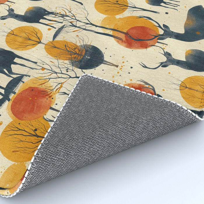 Retro Wildlife Rug Gallery Image 4