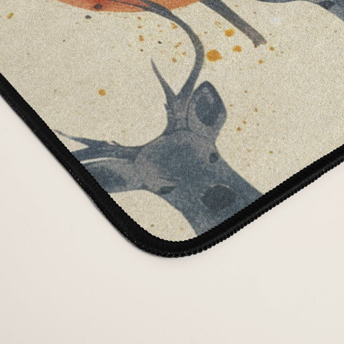 Retro Wildlife Desk Mat Gallery Image 4