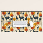 Retro Wildlife Desk Mat Gallery Image 1