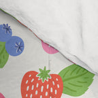 Strawberries and Cherries - Bright Colors Comforter Gallery Image 4